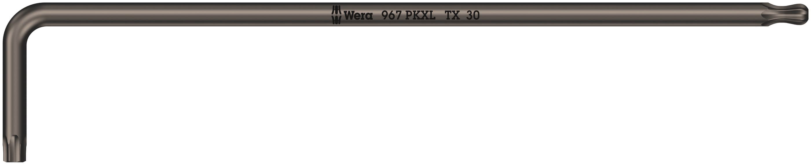 Ключ Г-образный 967 PKXL TORX удлиненный с шаром TX 30X195 мм
