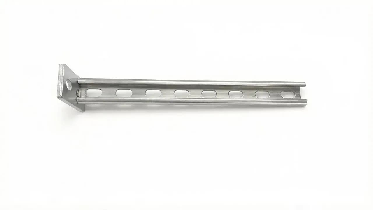 Кронштейн консольный MХ 750B (профиль MS 412125 S14 Z) оцинкованный для малых и средних нагрузок