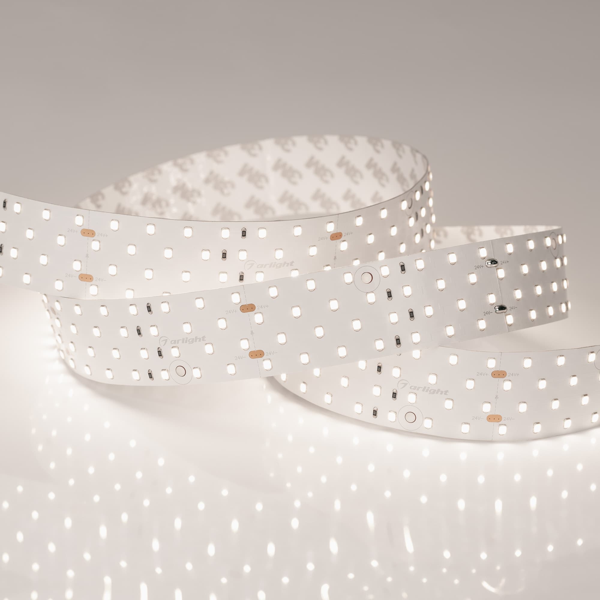 Лента светодиодная 30 Вт/м 24В IP20 4000K 280LED/м RT-A280-36mm CRI98 SMD 2835 2.5 м