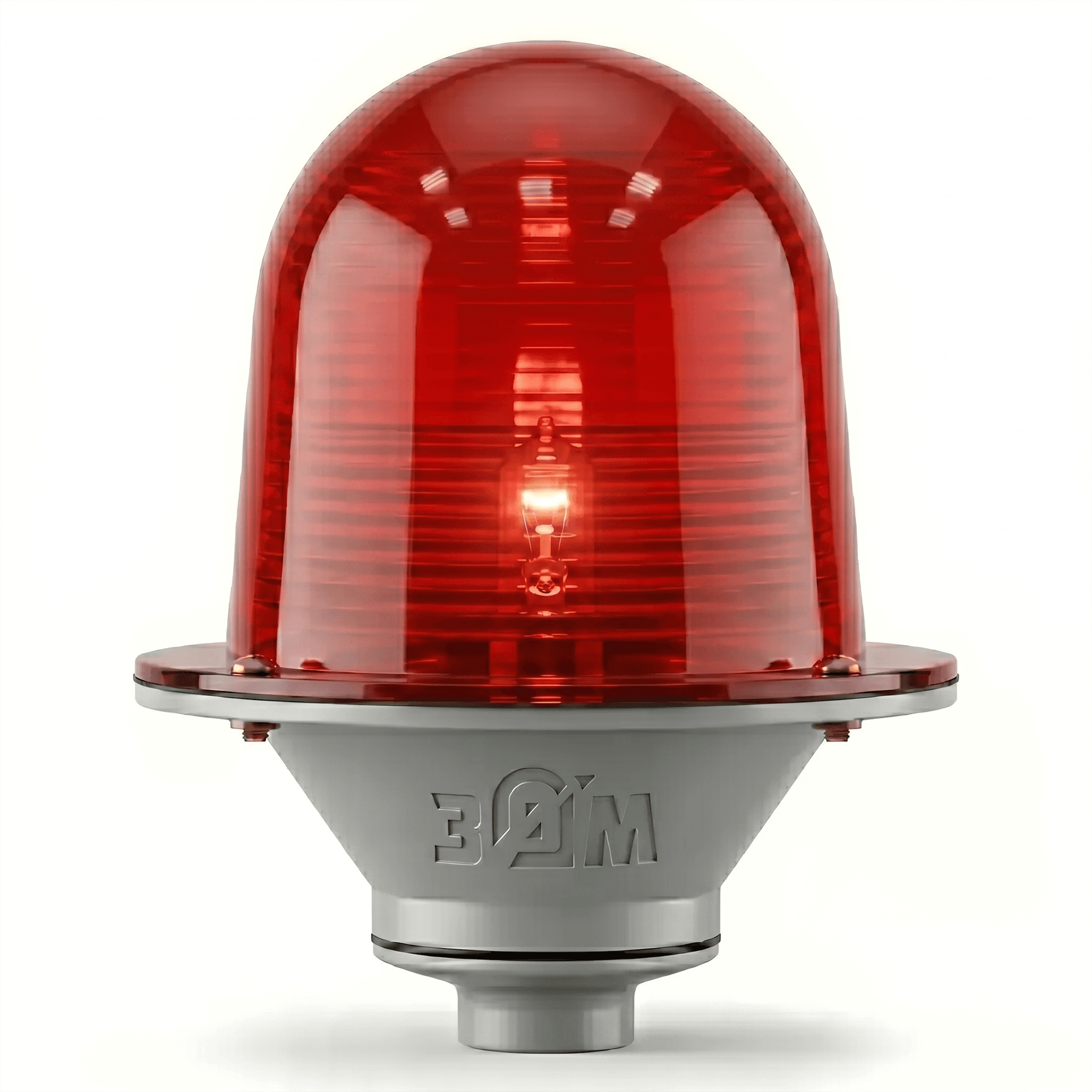 Заградительный огонь малой интенсивности ЗОМ-75Вт-АВ >10cd ICAO type A 220V AC E27 IP65