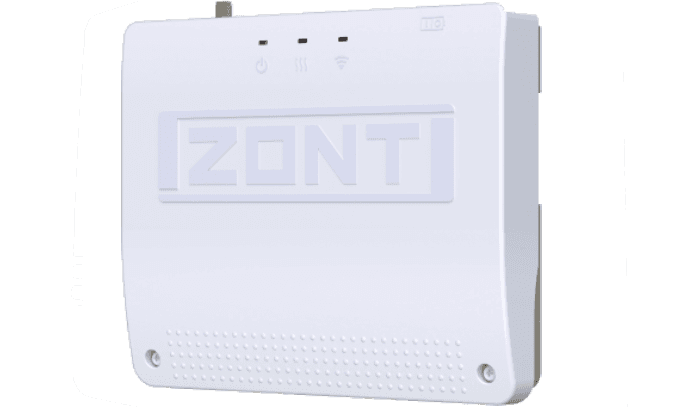 Контроллер ZONT SMART 2.0 отопительный GSM / Wi-Fi на стену и DIN-рейку