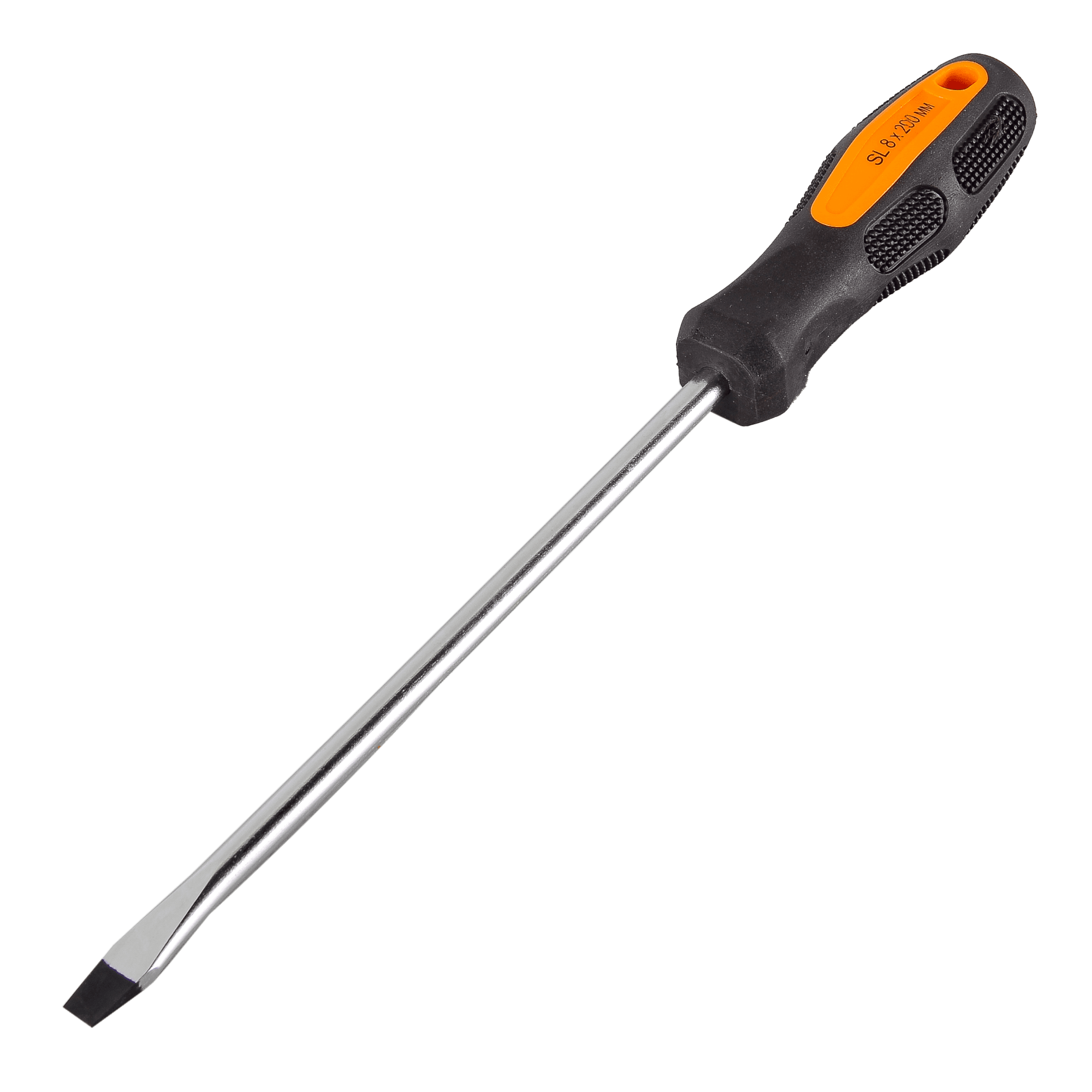 Отвертка шлицевая SL8 200 мм