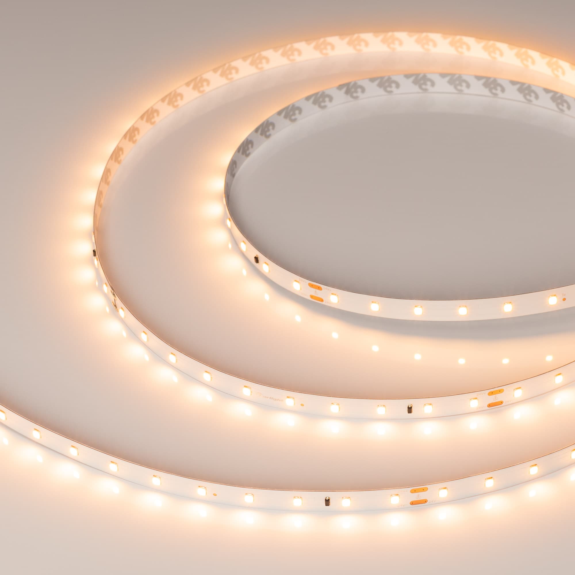 Лента светодиодная 4,6 Вт/м 24В IP20 2400K 60LED/м IC-A60-10mm SMD 2835 30 м