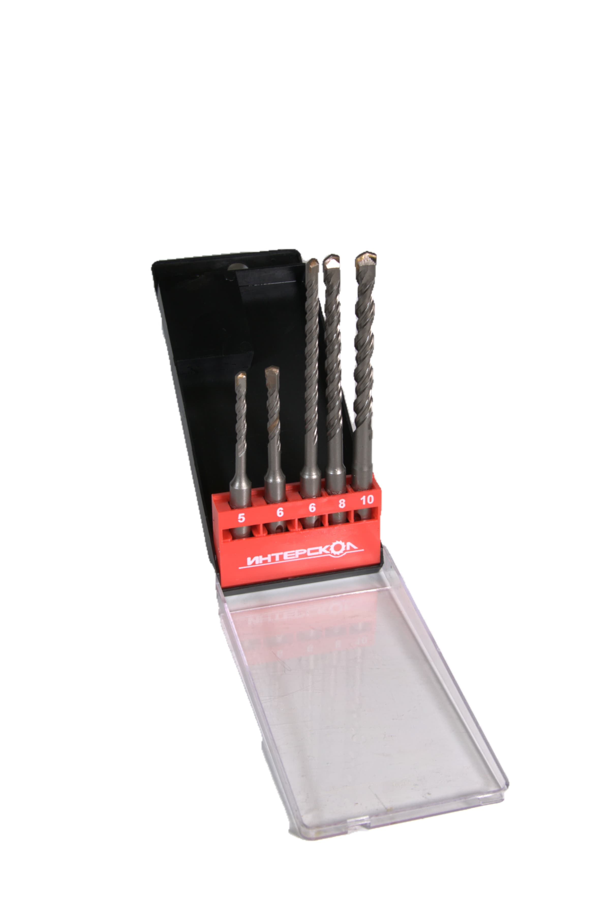 Набор буров PLUS (5PCS) 5,6х110, 6,8х160, 10х160