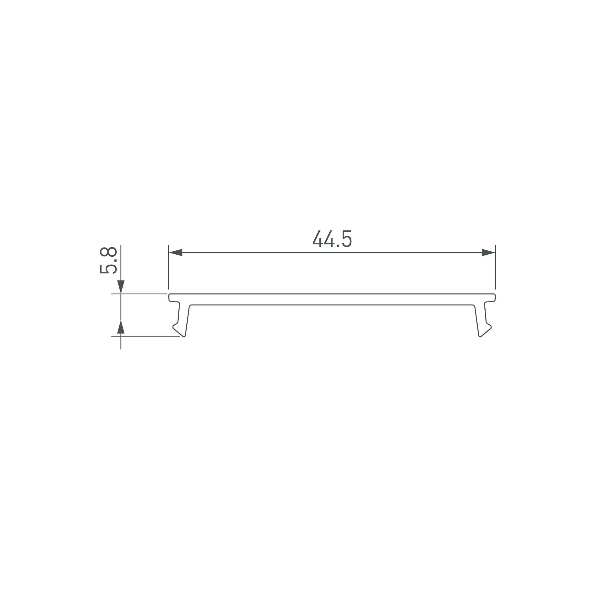 Экран ARH-WIDE-(B)-H20-2000 TPZ Opal-PM (ARL, Пластик)