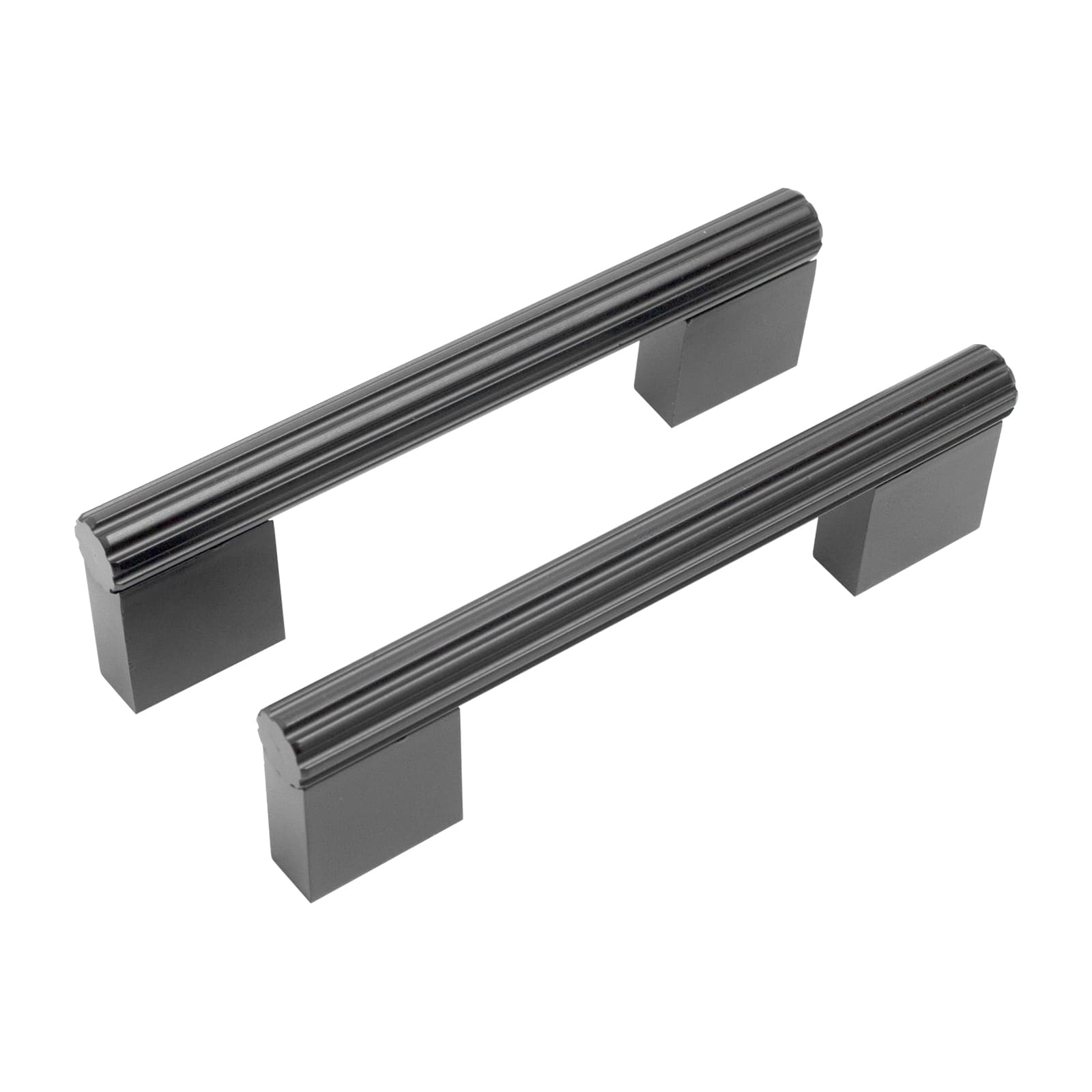Ручка-скоба мебельная StahlBuro AP2313-96 2шт., BL матовый черный