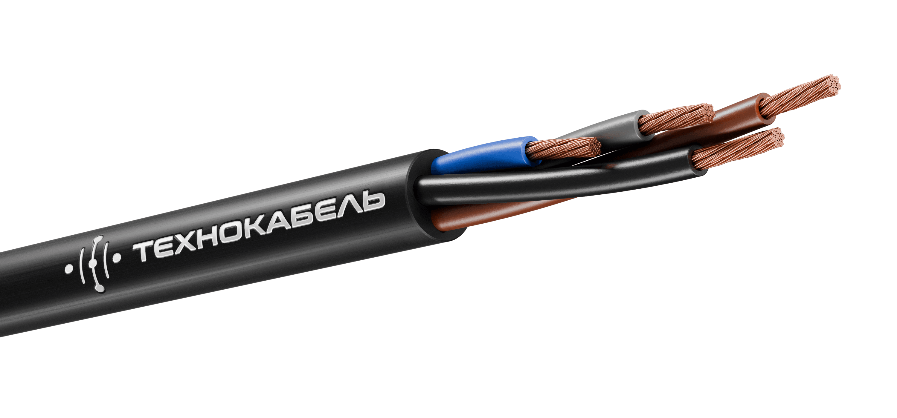 Кабель силовой КГТП-ХЛ 4х10(N) 380/660-2 ТРТС
