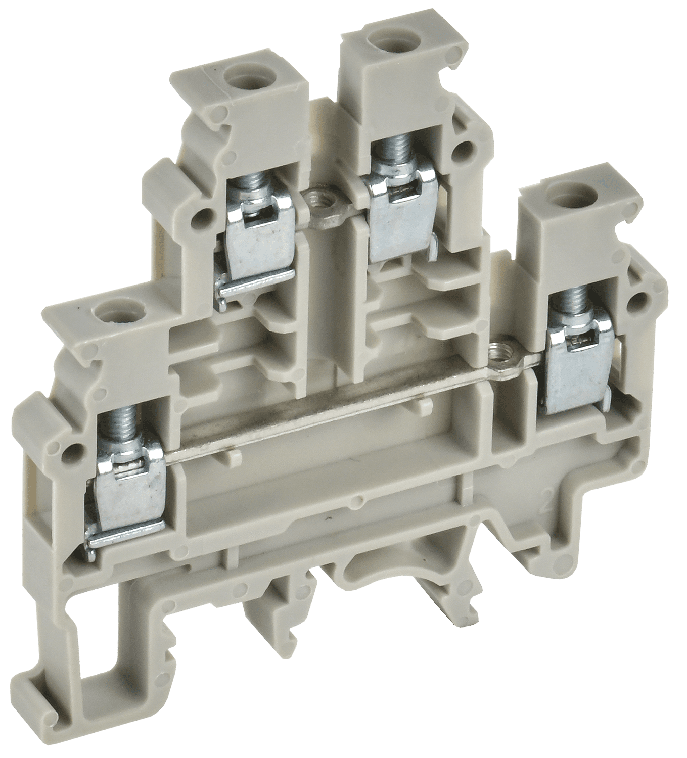 ARMAFIX Клемма винтовая CTS-ML 2 ур. 4мм2 серая IEK