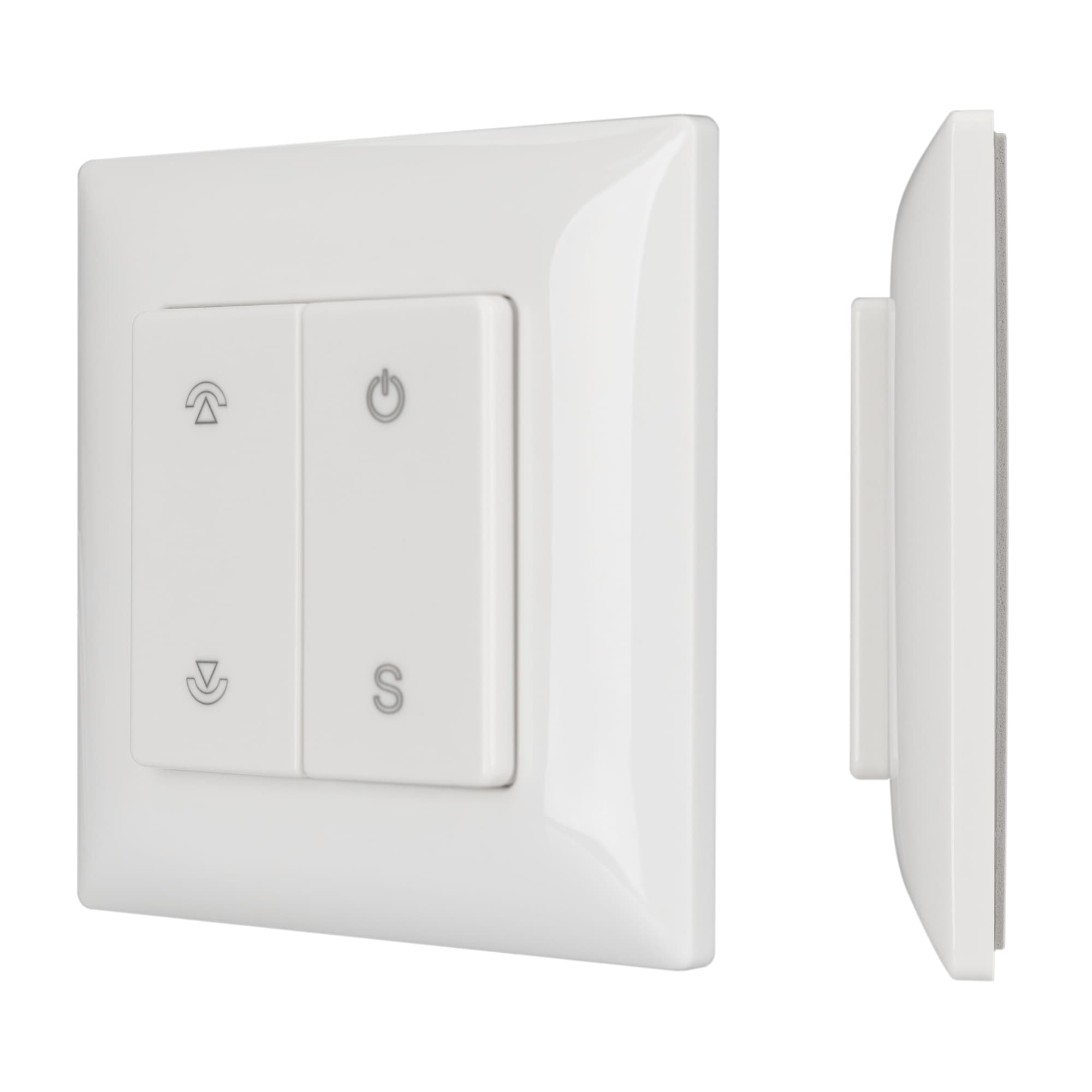 Панель SMART-P46-DIM-P-SUF 3V, 1 зона, Knob, 2.4G ARL, пластик