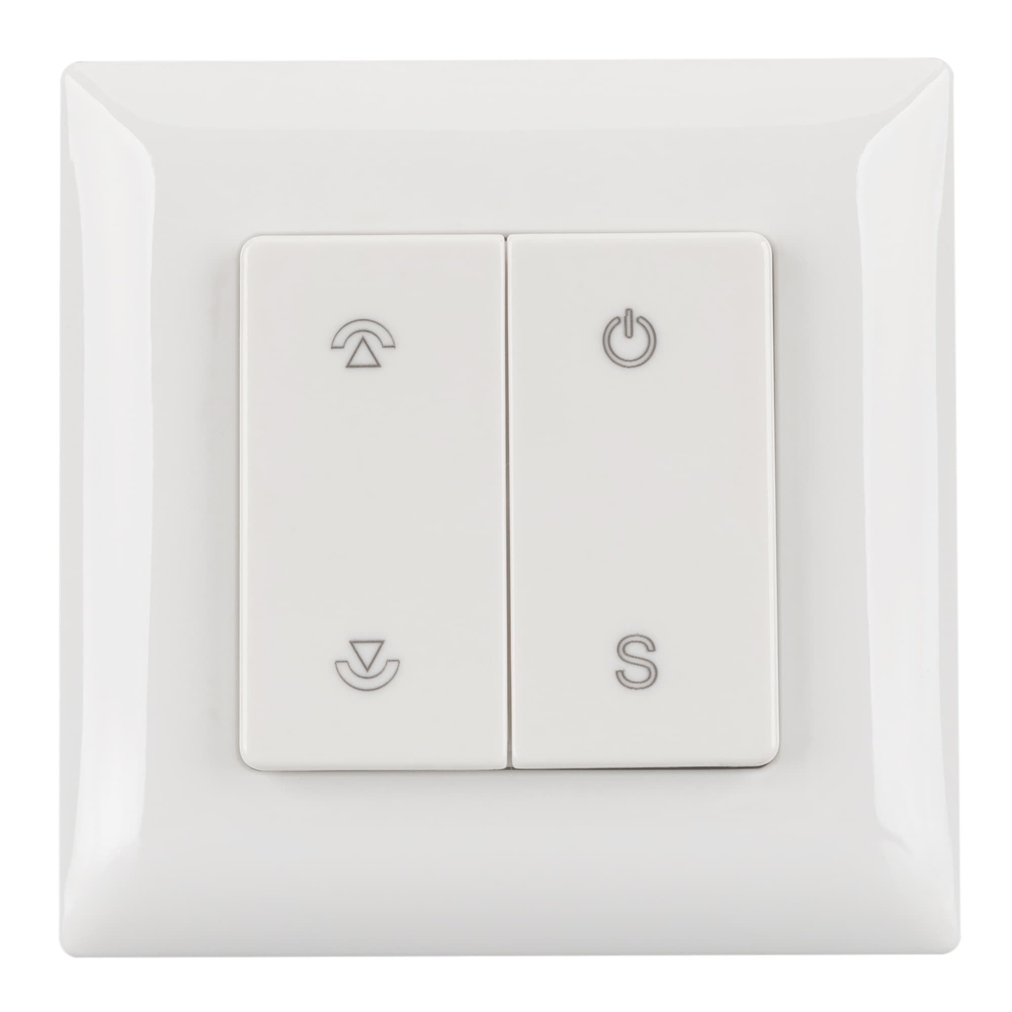 Панель SMART-P46-DIM-P-SUF 3V, 1 зона, Knob, 2.4G ARL, пластик