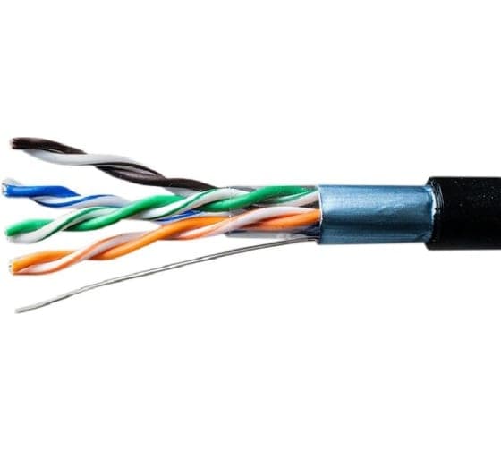 Витая пара F/UTP кат 5e 4x2xAWG24 Median Cu PE OUT 305м