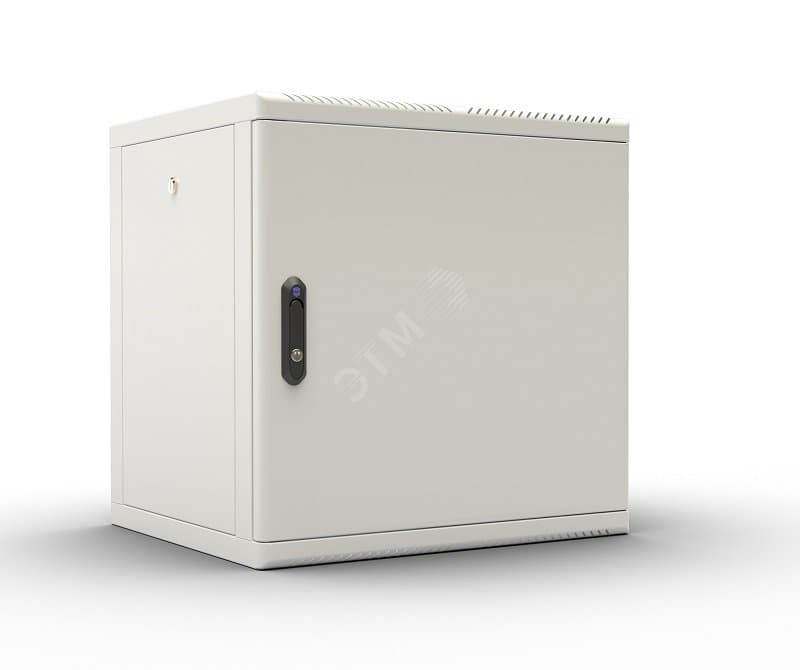 Шкаф телекоммуникационный настенный разборный 12U (600х650) съемные стенки дверь металл