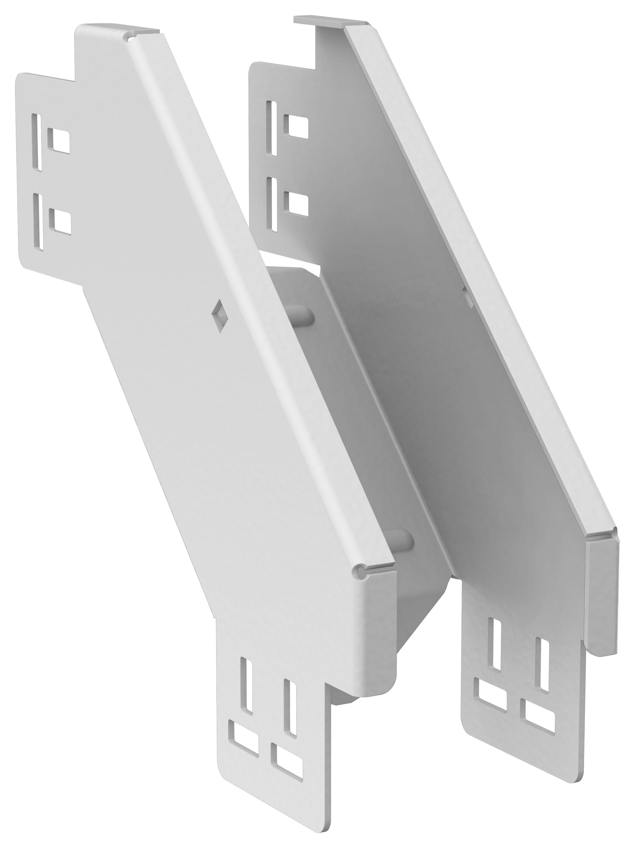 ESCA 7 Поворот верт. внеш. 90град 80х80-2,0 RAL 9016 IEK