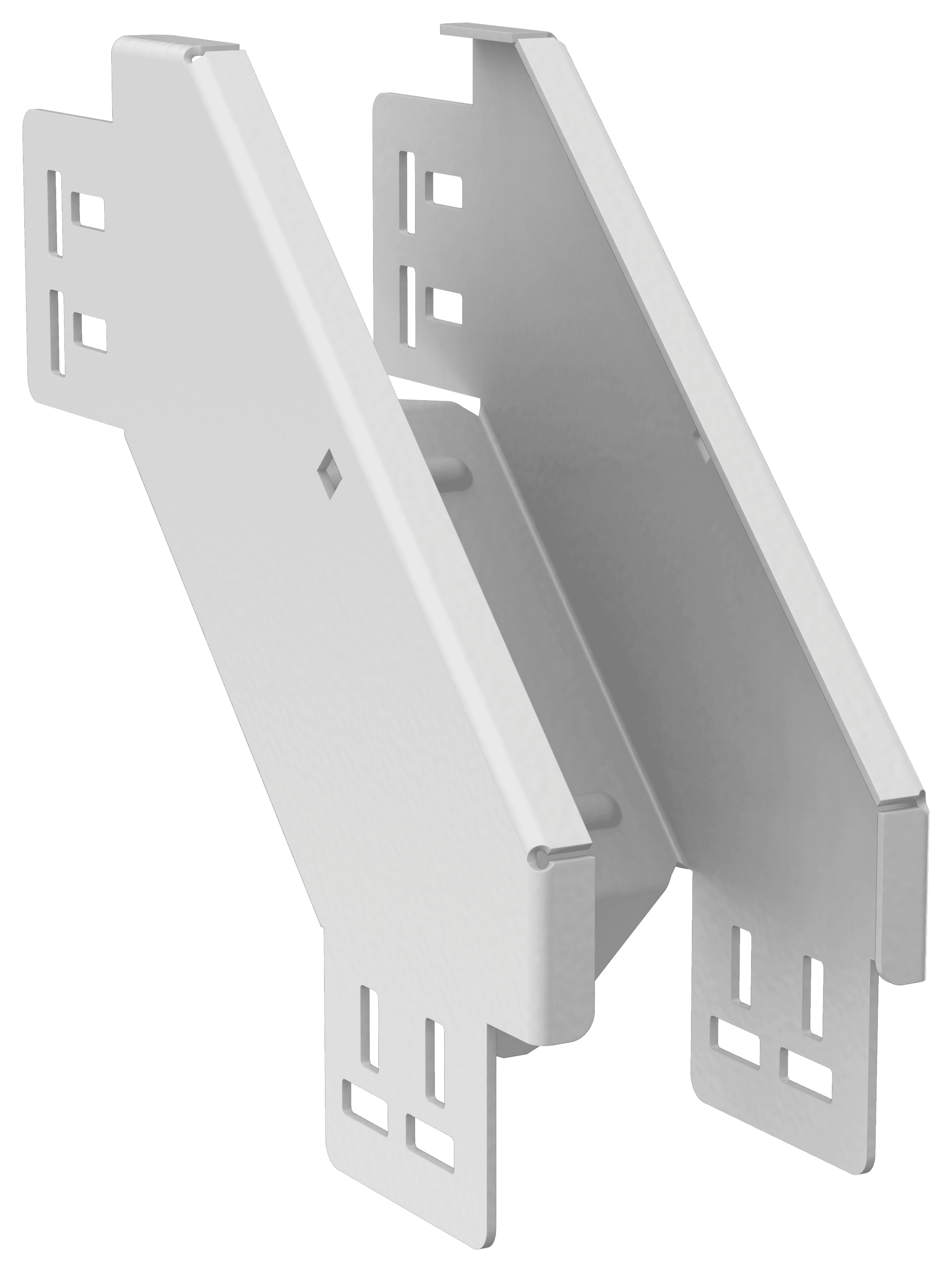 ESCA 7 Поворот верт. внеш. 90град 80х80-2,0 RAL 9016 IEK