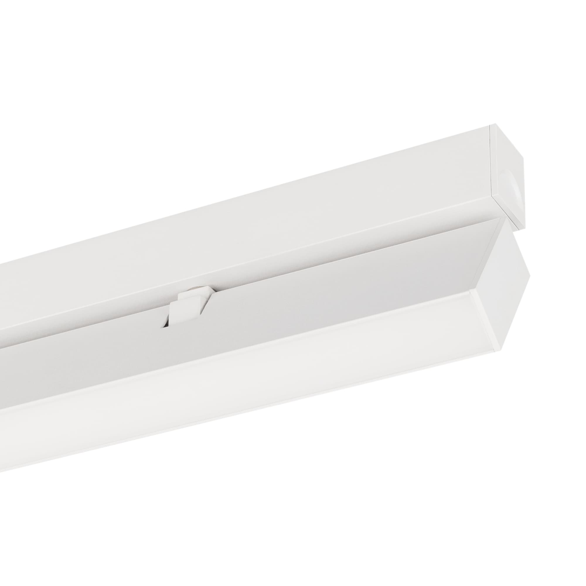 Светильник светодиодный трековый MAG-FLAT-FOLD-25-S400-12W Day4000 (WH, 100 deg, 24V) (ARL, IP20 металл, 5 лет)