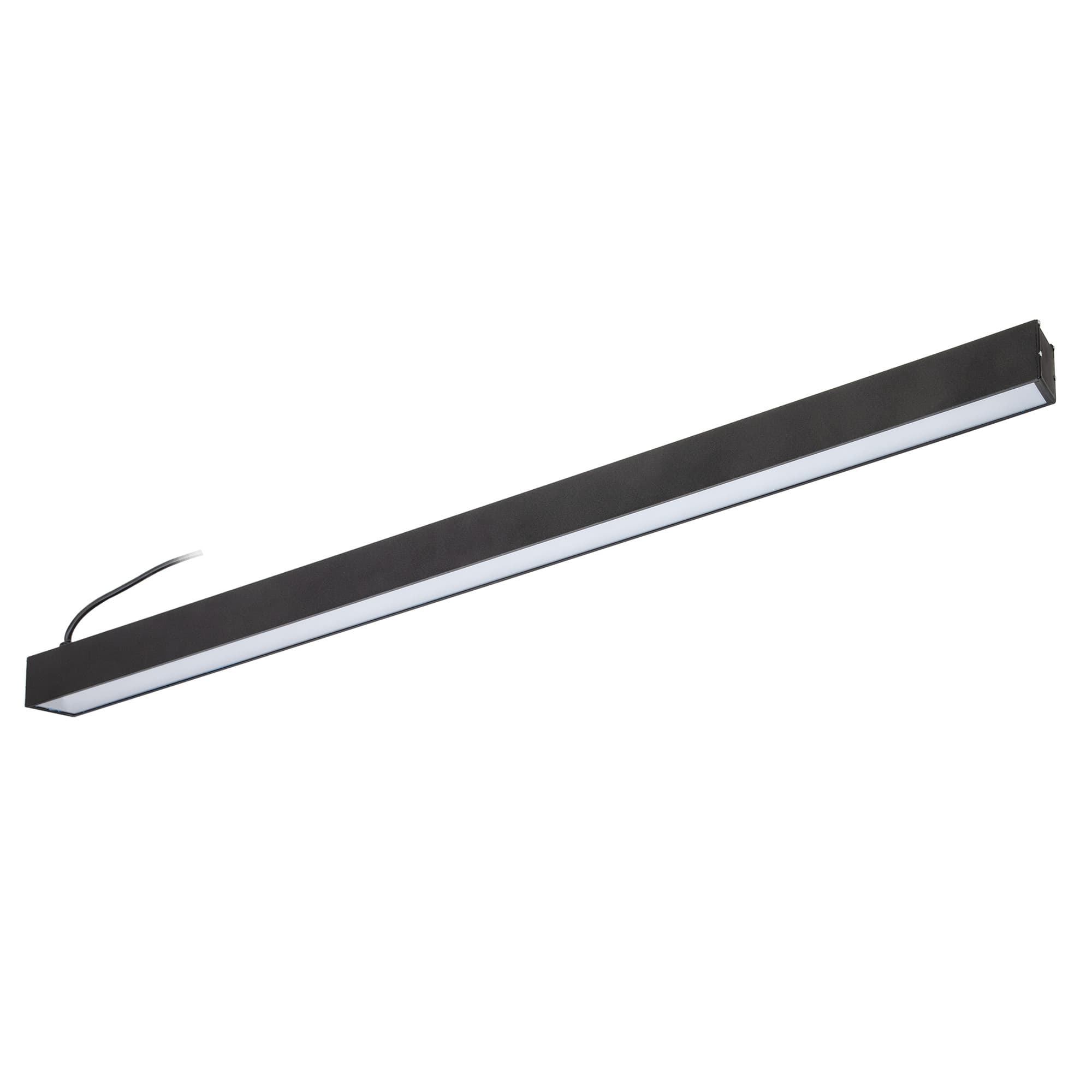 Светильник линейный светодиодный подвесной ULO-K10D 30W/5000K/L60 IP65 BLACK (5000 К) 2800 Лм алюминий черный
