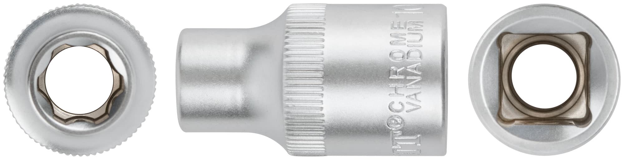 Головка 6-гранная CrV 1/2'' 10 мм