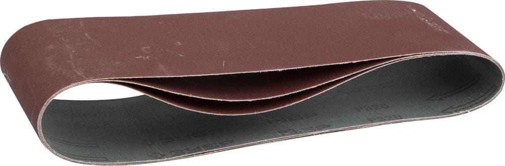 Лента шлифовальная МАСТЕР, для ЛШМ, 100х610 мм, P320, 3 шт