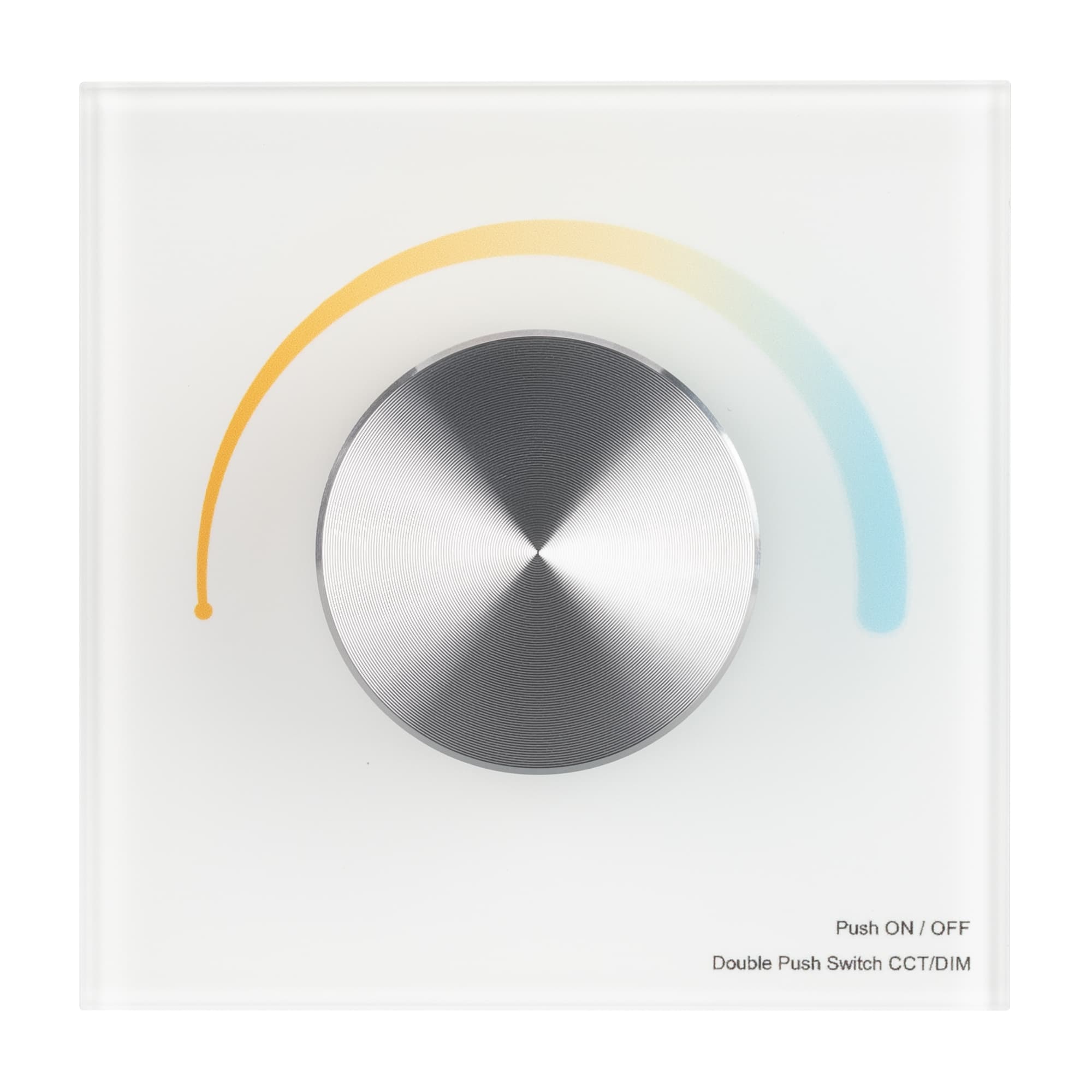 Панель SMART-P2-MIX-G-IN White 3V, Rotary, 2.4G IP20 пластик, 5 лет