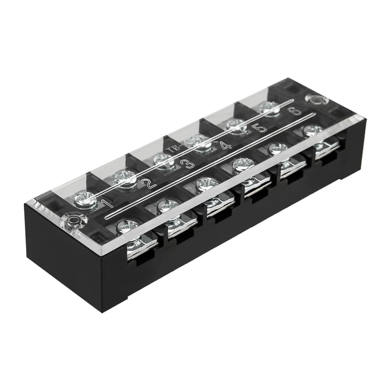 Блок зажимов клеммный БЗН ТВ-4506 4 мм2 45A 6 пар