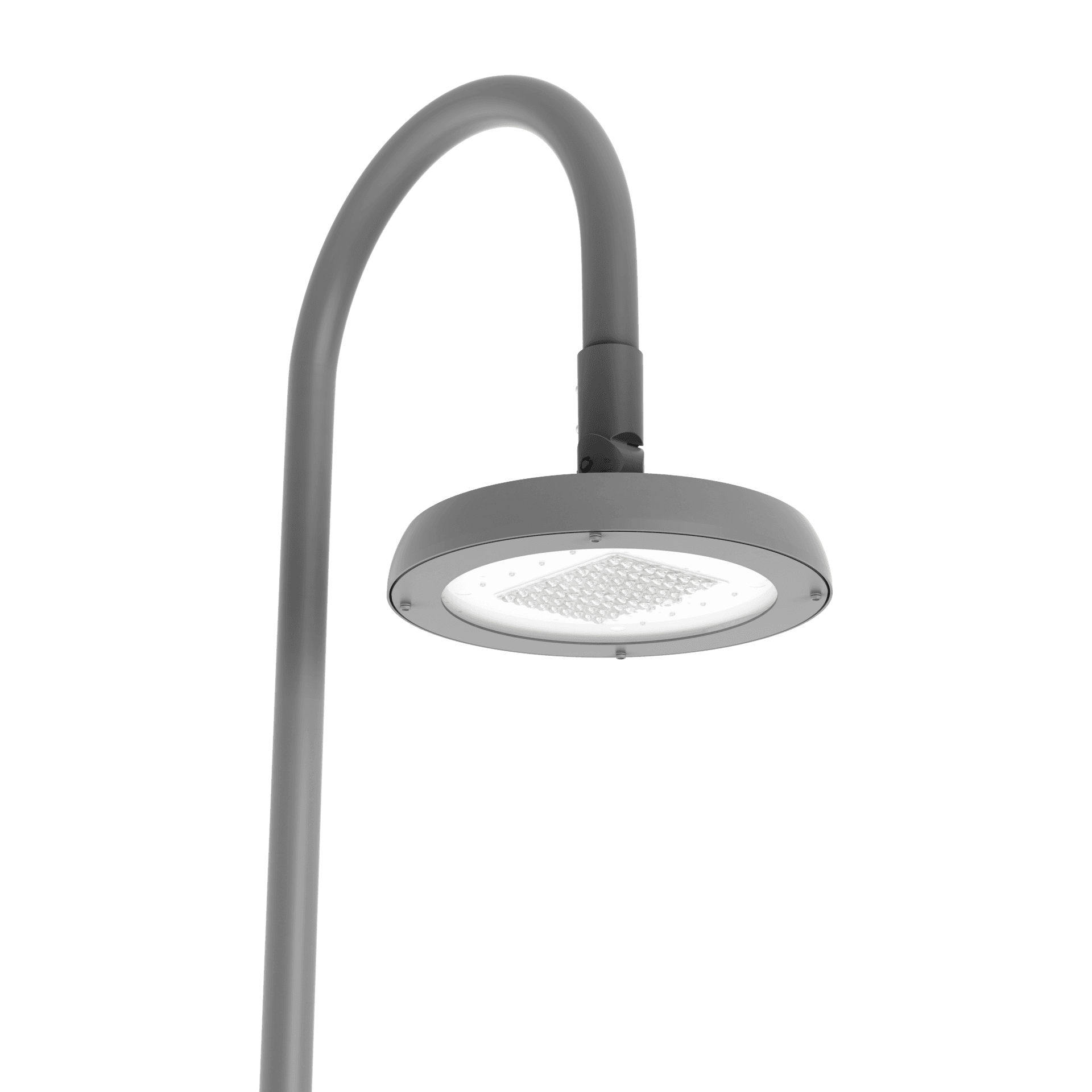 Светильник светодиодный IONIK Top парк 80 Вт Urban 2700К IP66 RAL7045 серый DALI