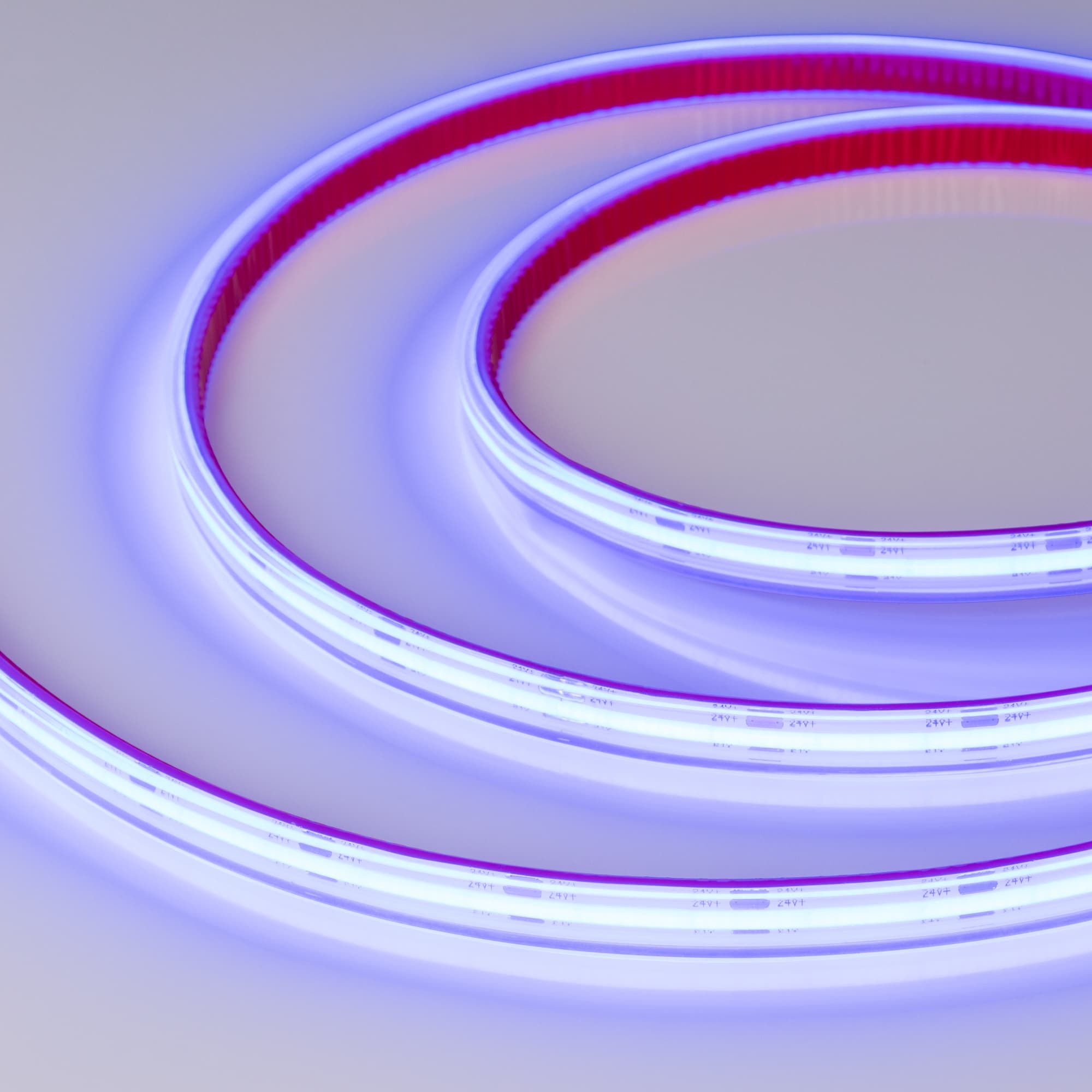 Лента светодиодная 11,5 Вт/м 24В IP67 Синий 544LED/м COB-X544-8-12mm CSP 5 м