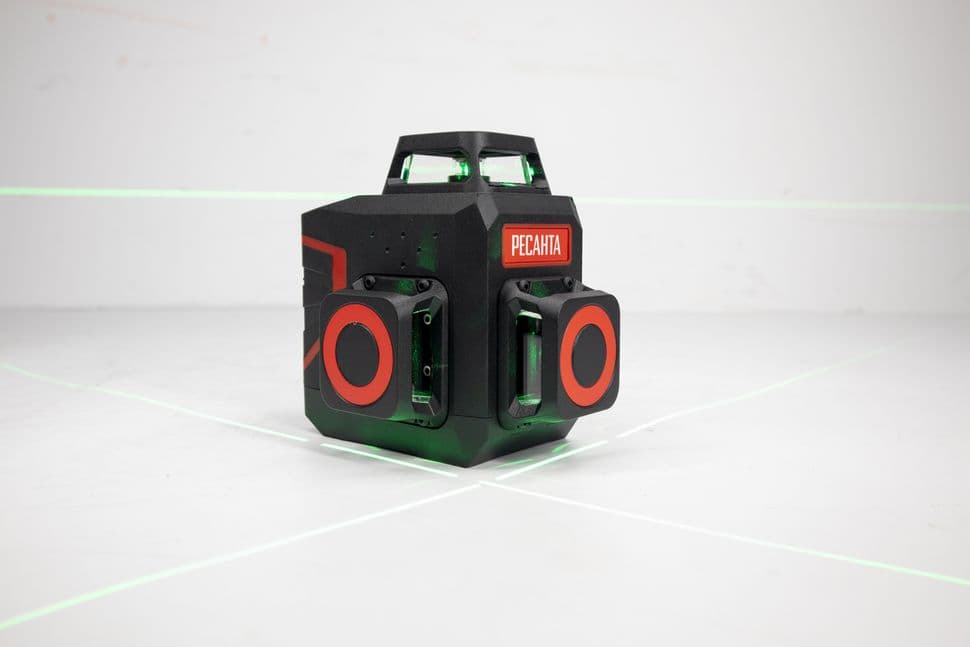 Построитель лазерный ПЛ-3Х360ШС Green