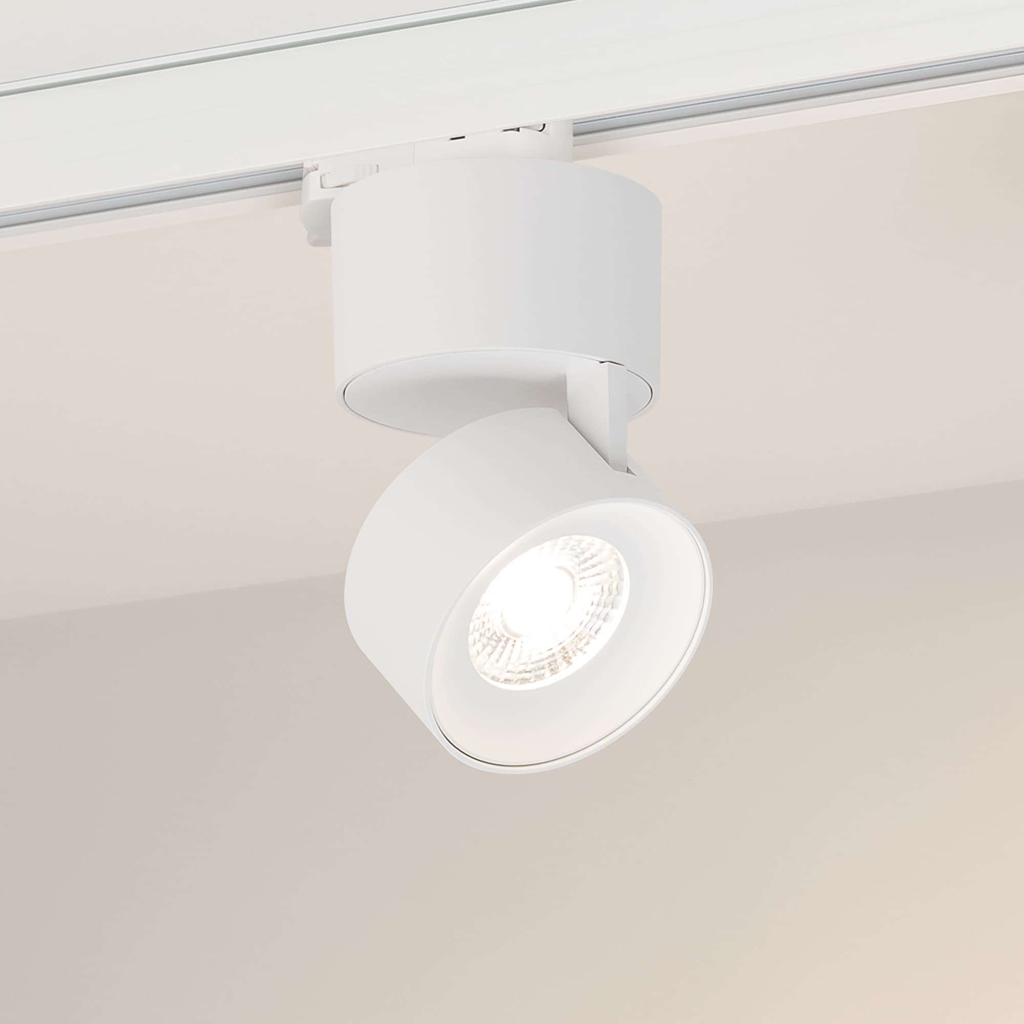 Светильник светодиодный трековый SP-PLURIO-TRACK-4TR-R77-9W Day4000 (WH-WH, 36 deg, 230 В) (ARL, IP20 Металл, 3 года)