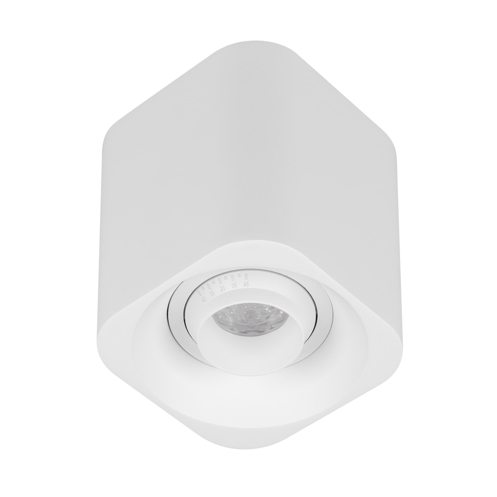 Светильник светодиодный SP-ACENTO-S95x95-10W Warm3000 (WH, 20-45 deg, 230V) (ARL, IP20 Алюминий, 5 лет)