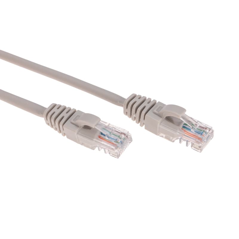 Патч-корд U/UTP CAT 6, RJ45-RJ45, 26AWG, LSZH, серый, 3м,