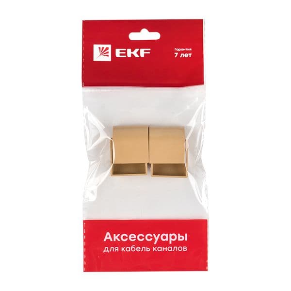 Заглушка (25х16) (4 шт) Plast под светлое дерево