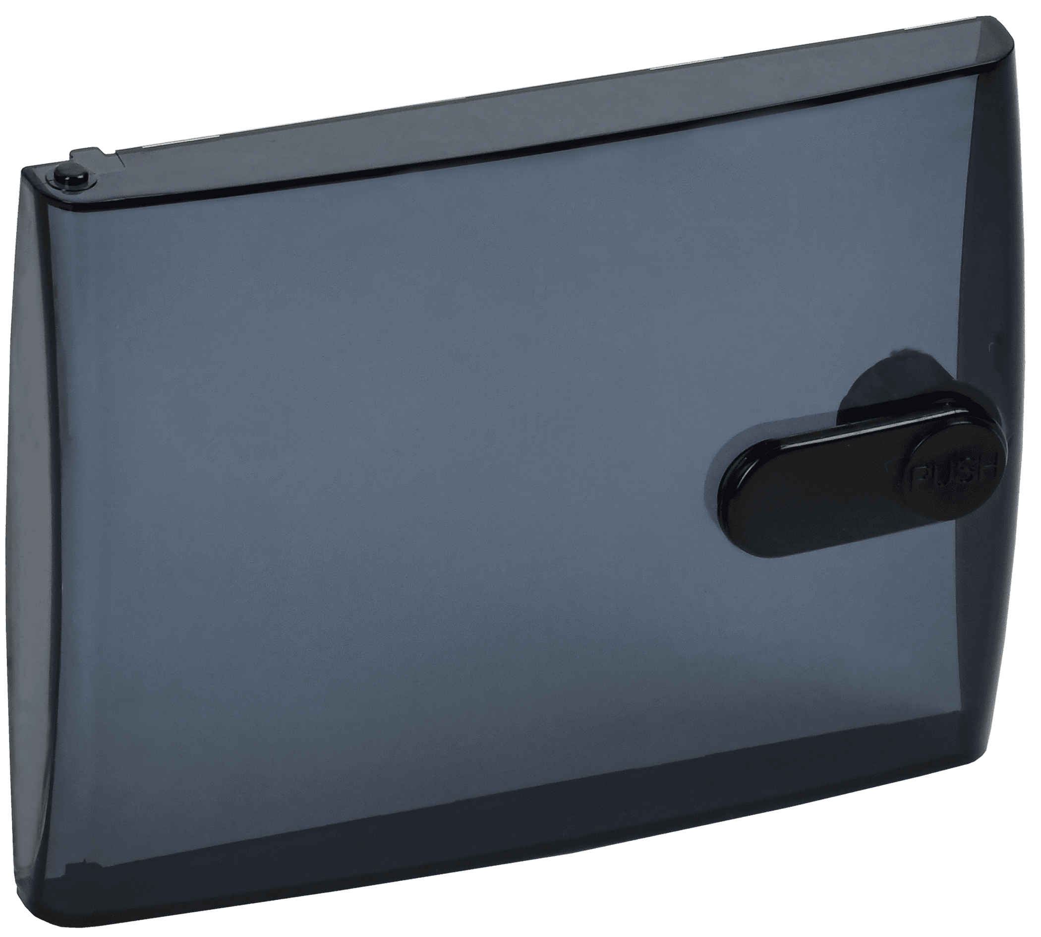 Дверца для корпуса пластикового ЩРН(В)-П-4 IP41 черная прозрачная UNION Compact