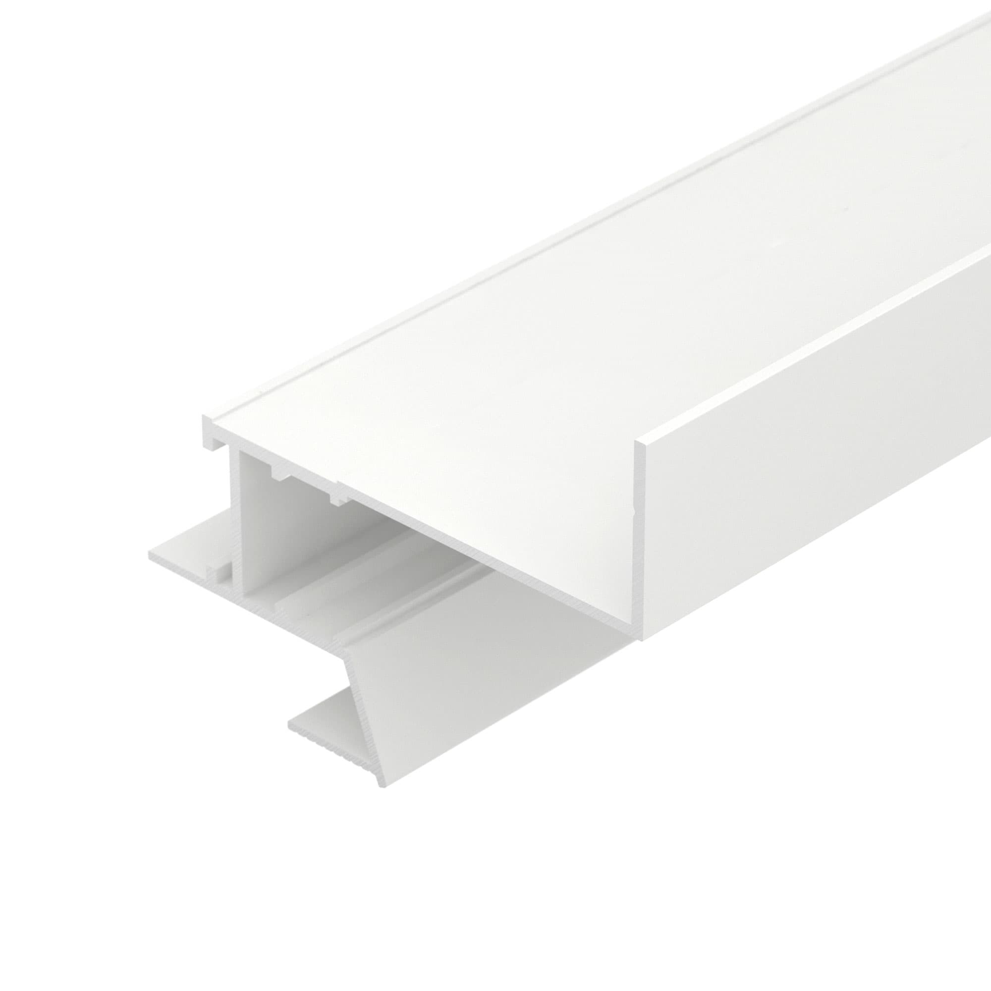 Профиль СEIL-S18-SHADOW-SIDE-3000 WHITE (ARL, алюминий)