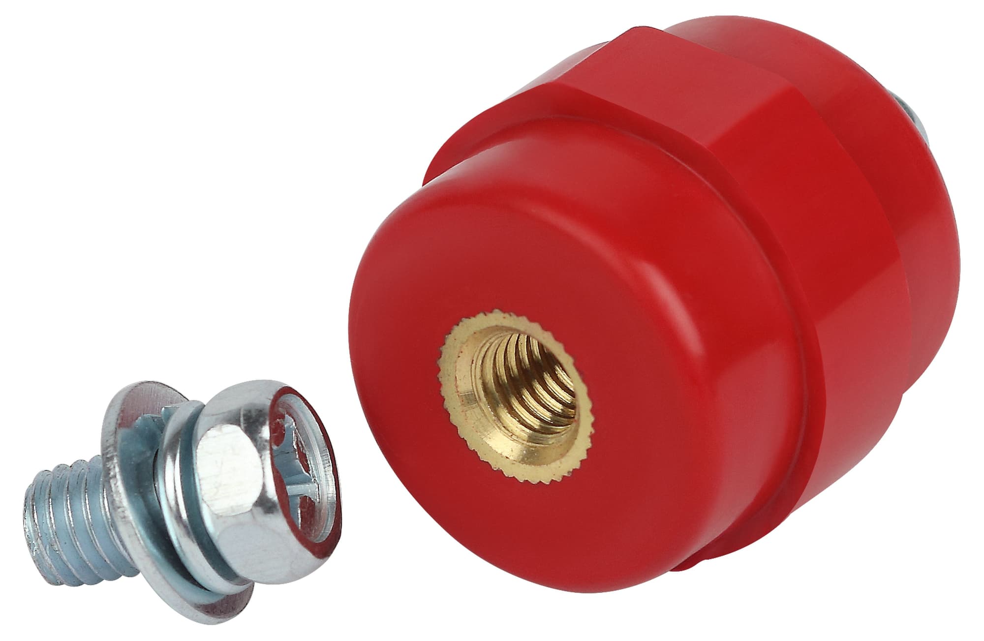 Изолятор NO-224-149 SM-30 с болтом (Н30хD32мм М8) 8кВ