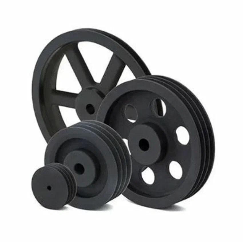 Шкив клиновой под втулку тапербуш SPB125-04 TB (PHP 4SPB125TB) ISKRA