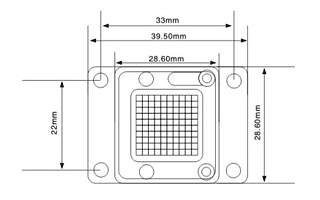Светодиод мощный ARPL-20W-EPA-3040-DW (700mA) (ARL)