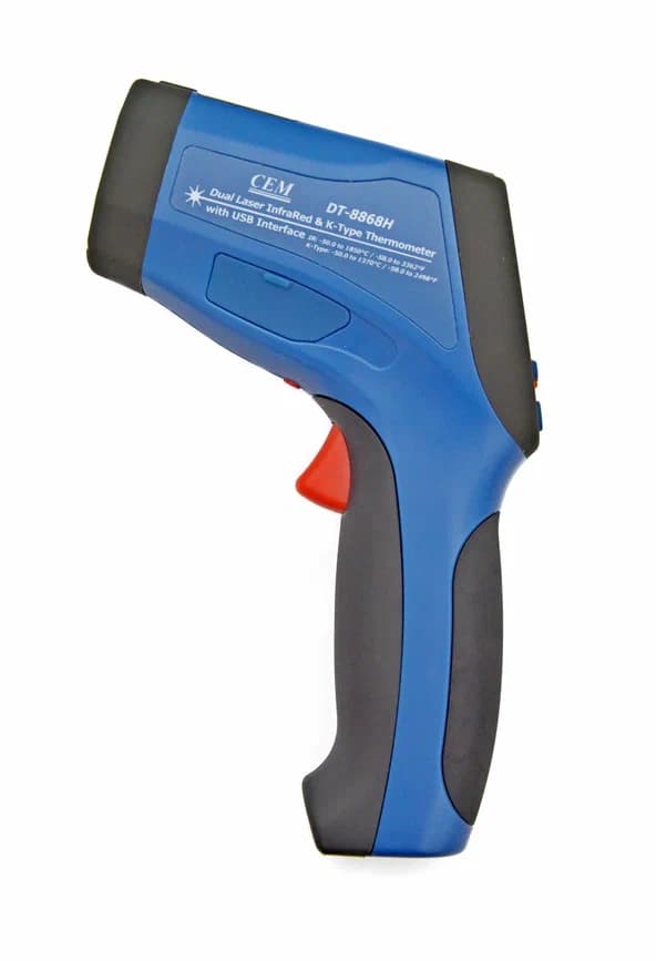 Термометр профессиональный инфракрасный(пирометр) DT-8868H