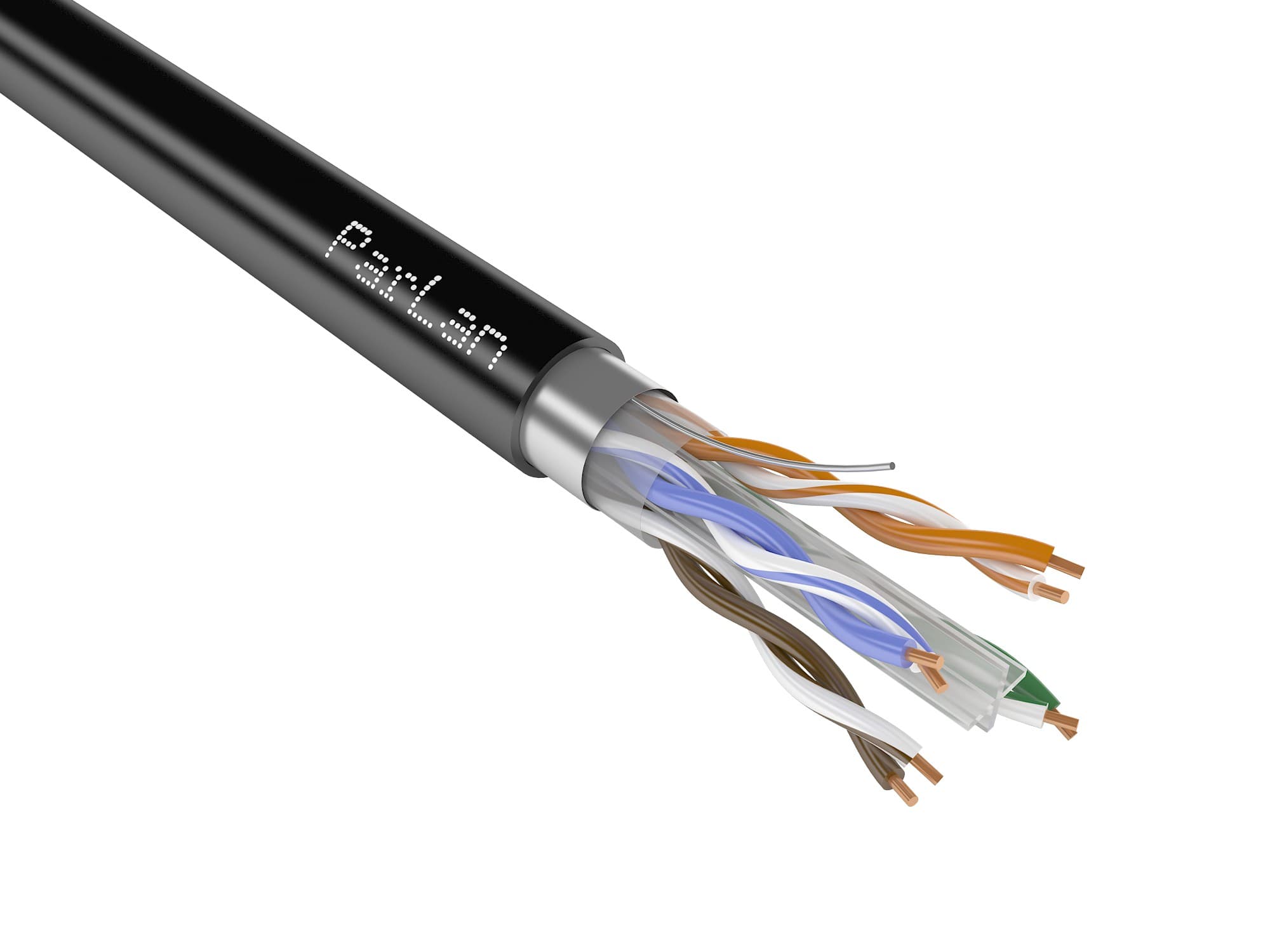 Витая пара ParLan Patch F/UTP Cat 6 PUR 4х2х0.48