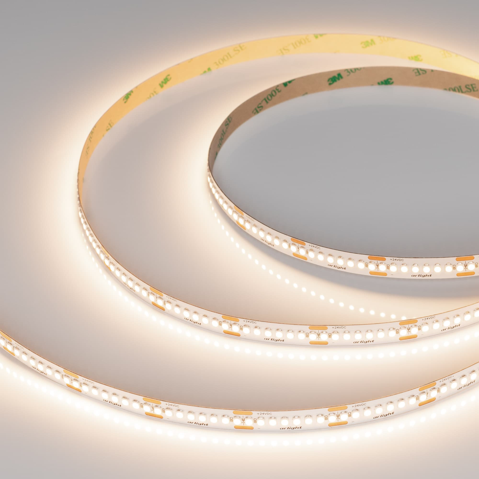 Лента светодиодная 19 Вт/м 24В IP20 3500K 240LED/м UL/RTW-A240-10-12mm SMD 2835 5 м