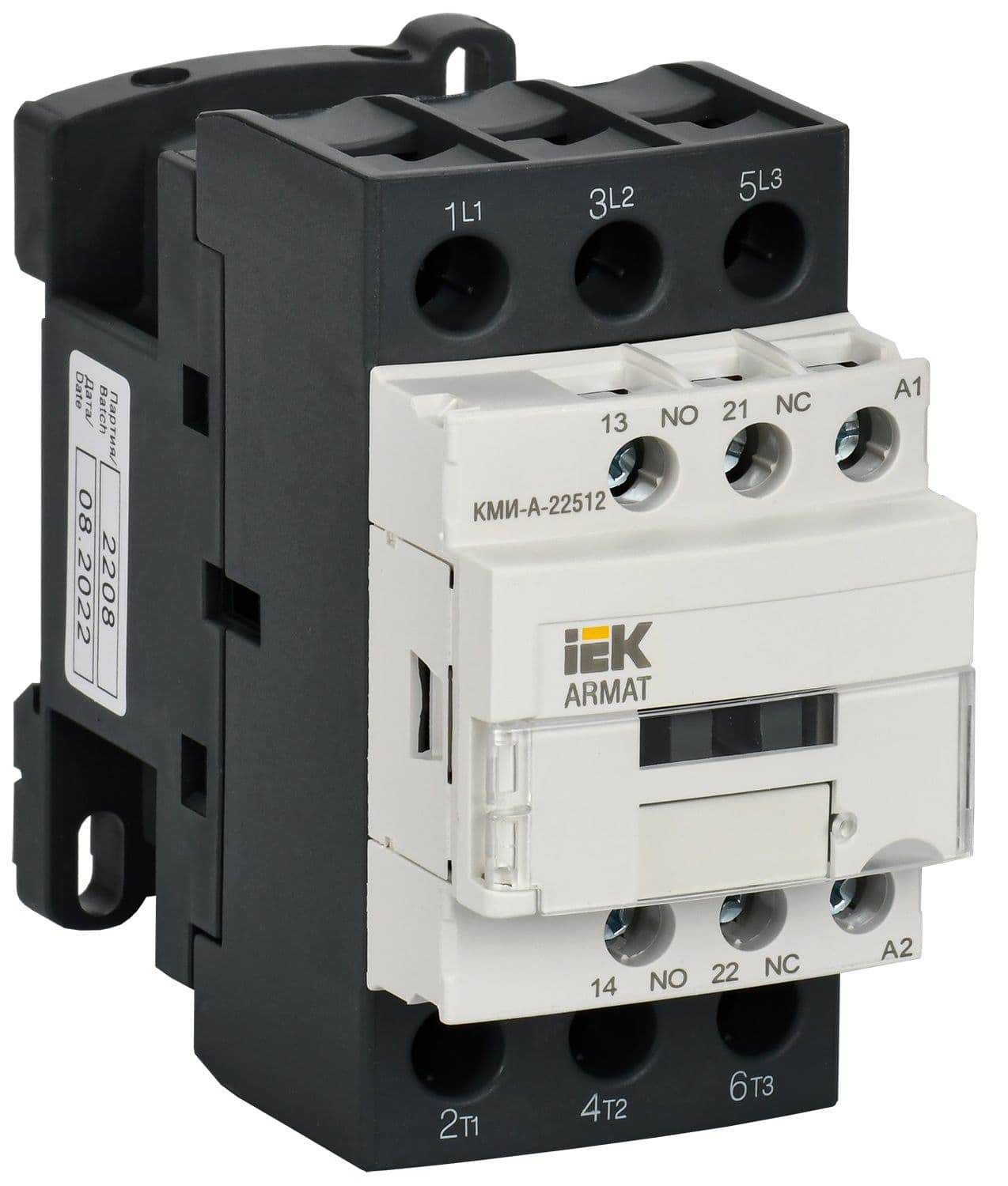 Контактор КМИ-А-22512 LC1D 25А 48В/АС3 1НО/1НЗ