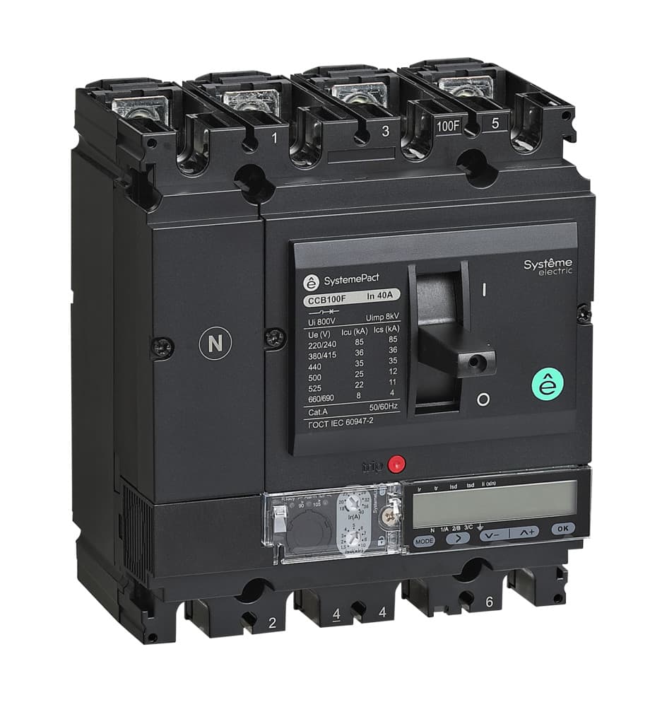 Выключатель автоматический SPC160 150KA 4P4D S5.2E 160 A