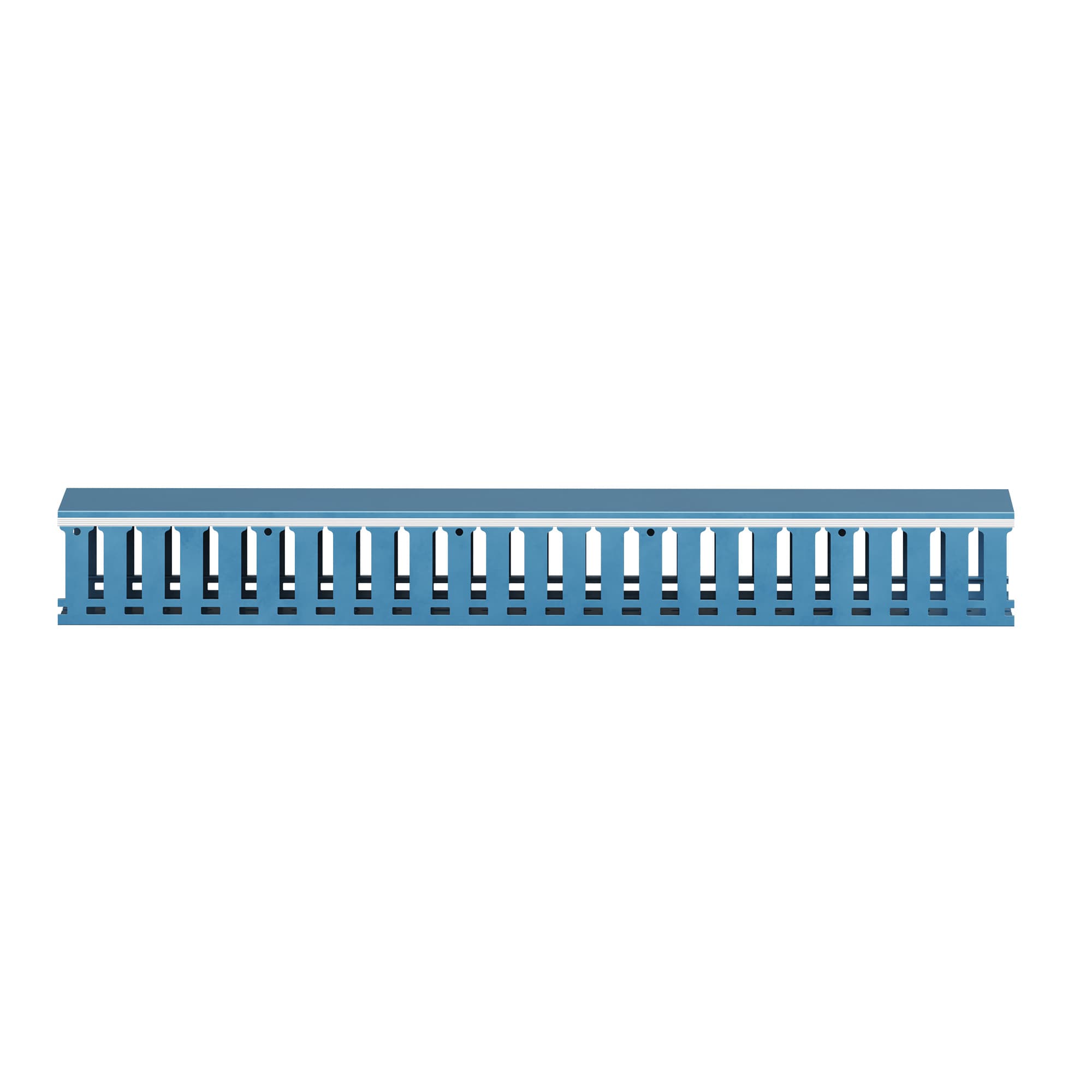 Короб перфорированный синий RL12 80x60