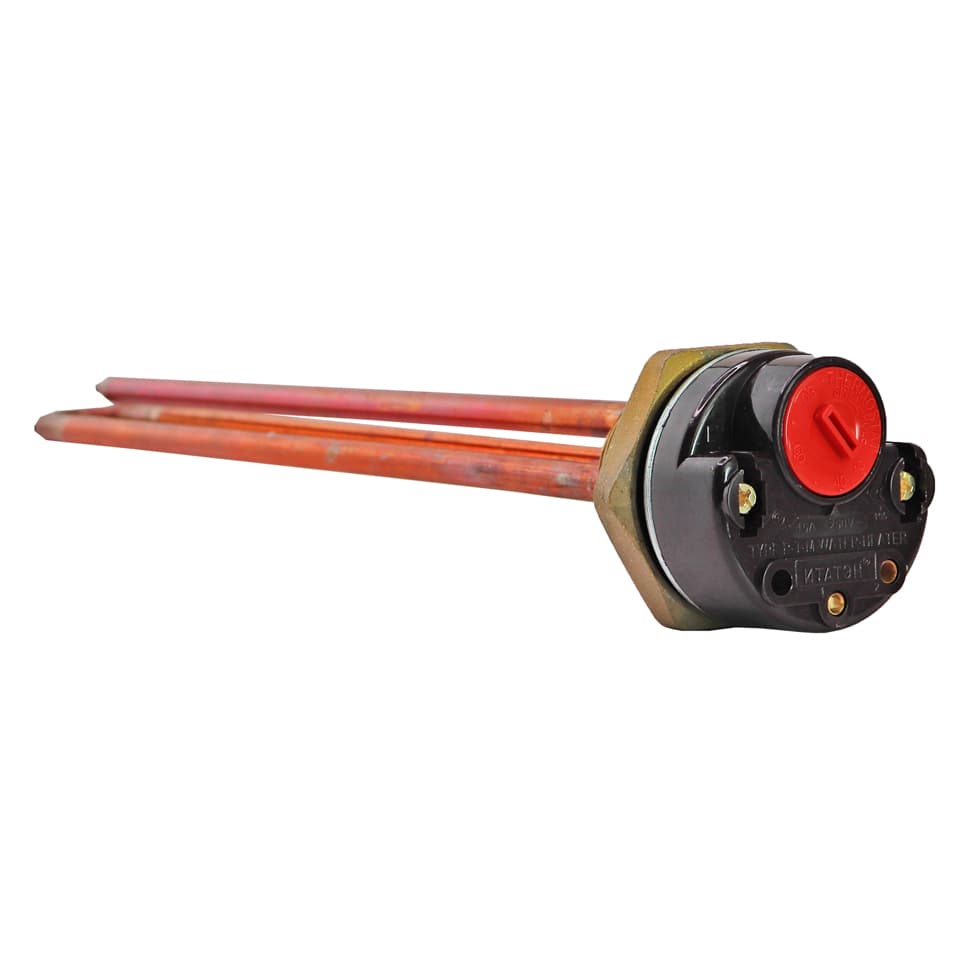 КОМПЛЕКТ: ТЭН RDT 3000W, D42мм, 220V + термостат + прокладка