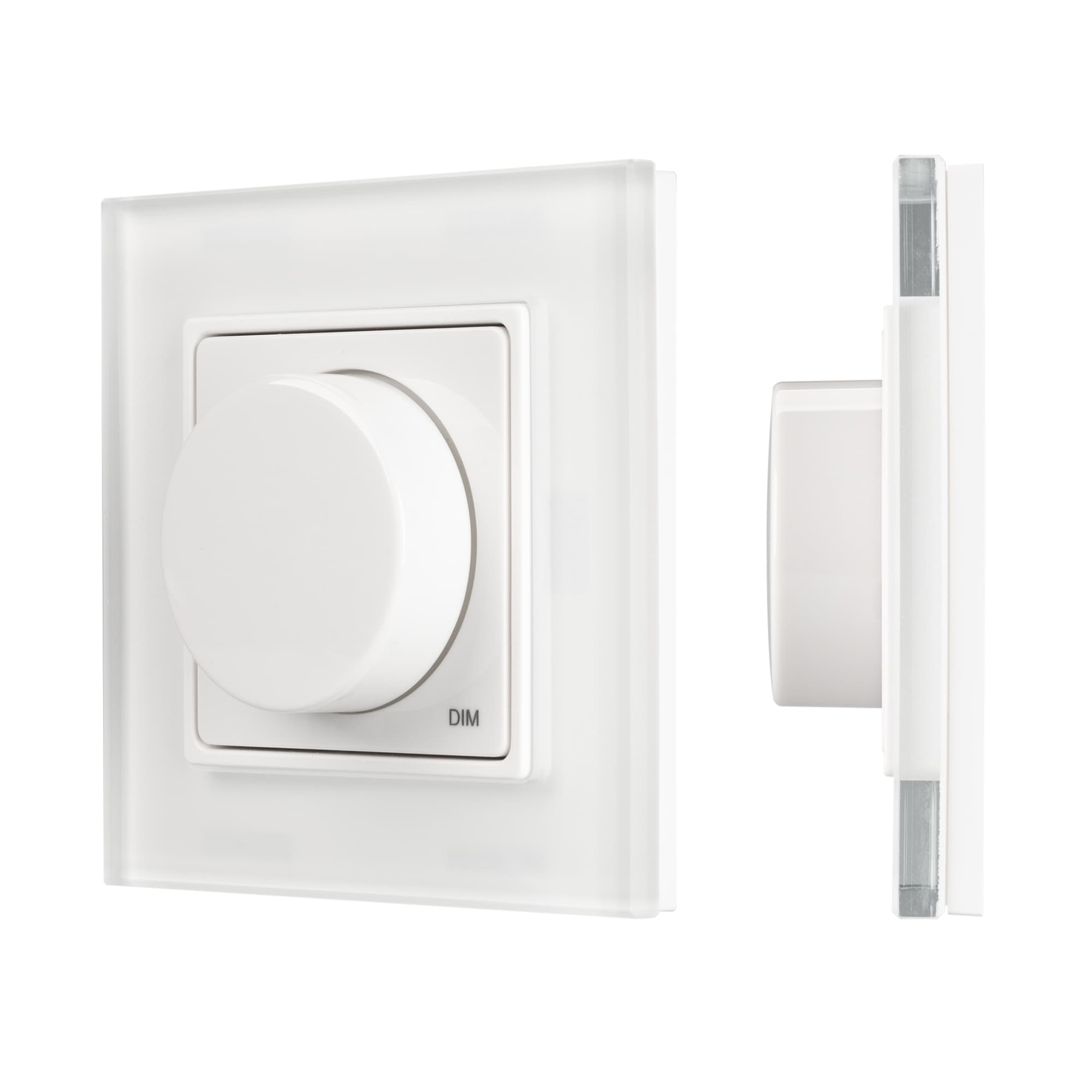 Панель SMART-P10-DIM-G-SUB 3V, Rotary, 2.4G ART, IP20 пластик, 5 лет