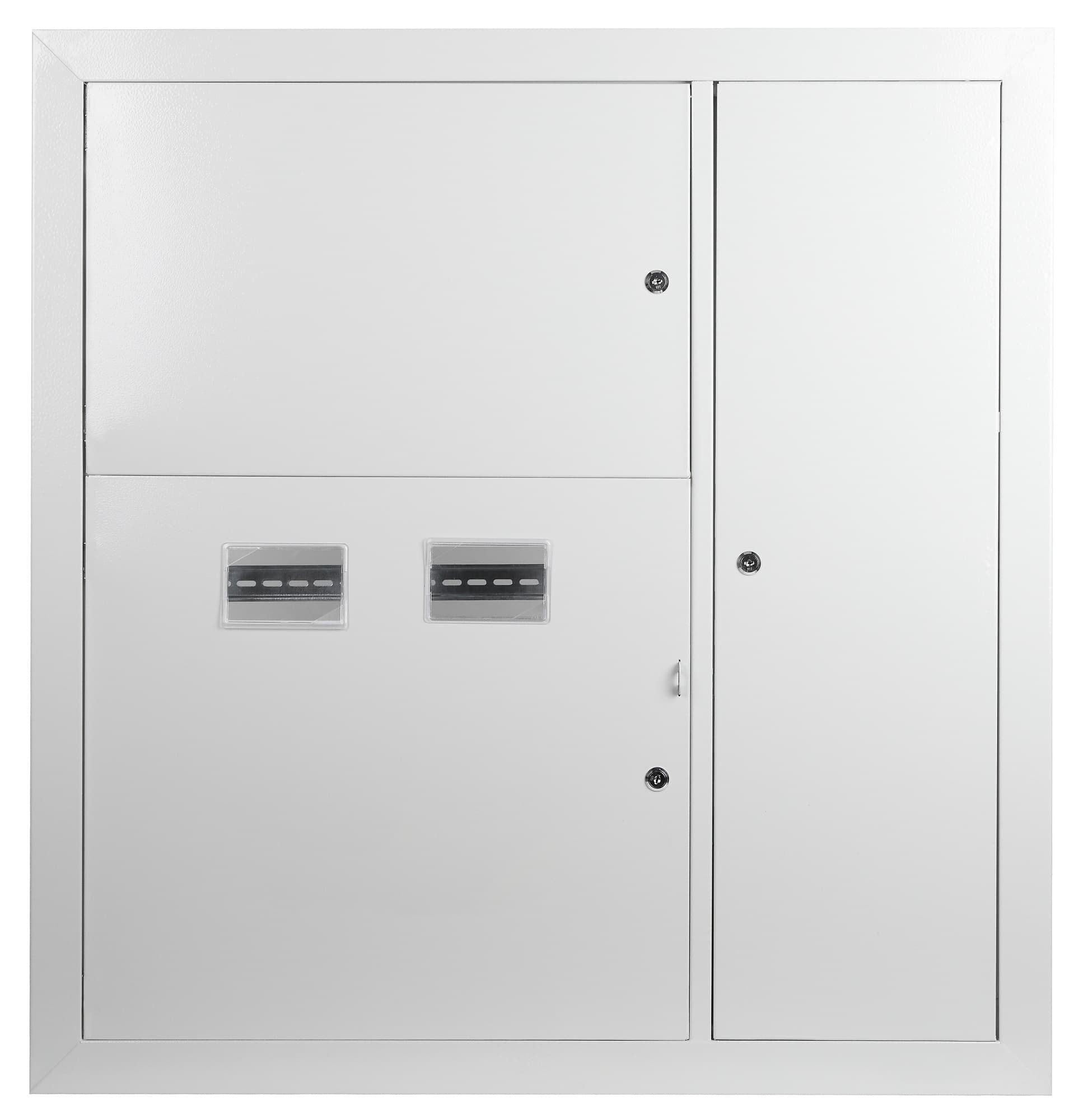 Корпус металлический встраиваемый SIMPLE ЩЭ-2 (1000х960х140) 2-х квартирный IP31 УХЛ3 серый ЭРА