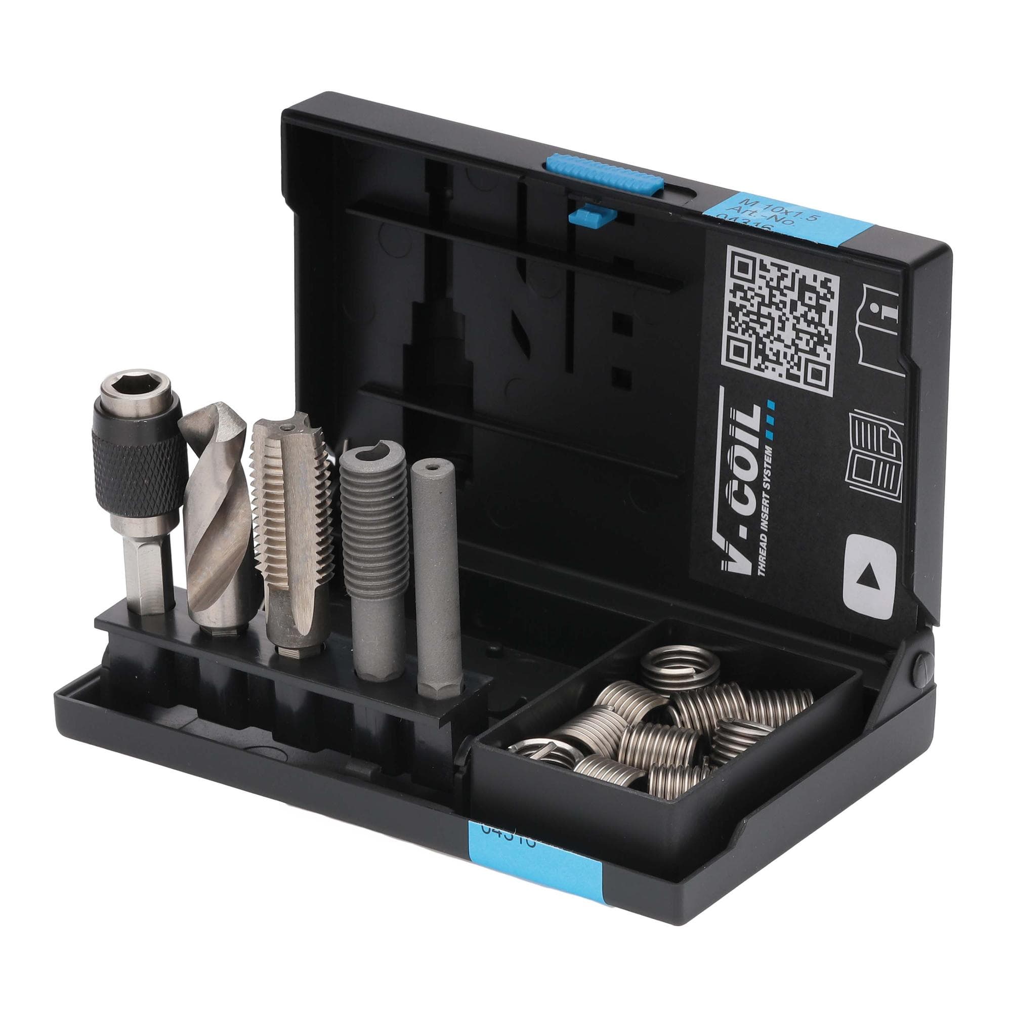 Набор для восстановления резьбы М10х1,5 15пр Rapid