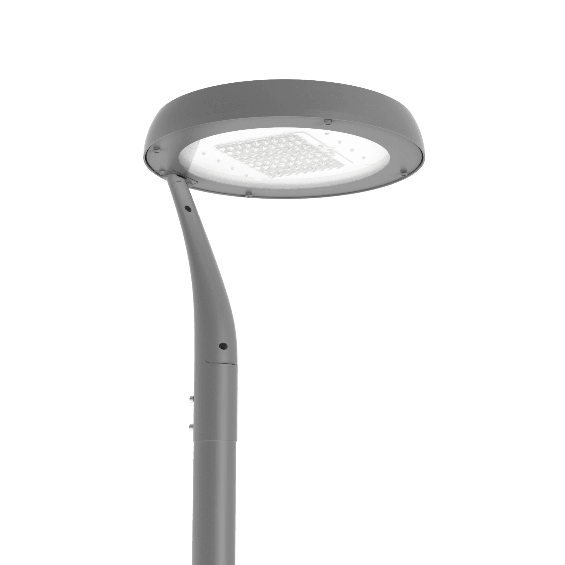 Светильник светодиодный IONIK Torsher парк 30 Вт Garden 4000К IP66 RAL7045 серый