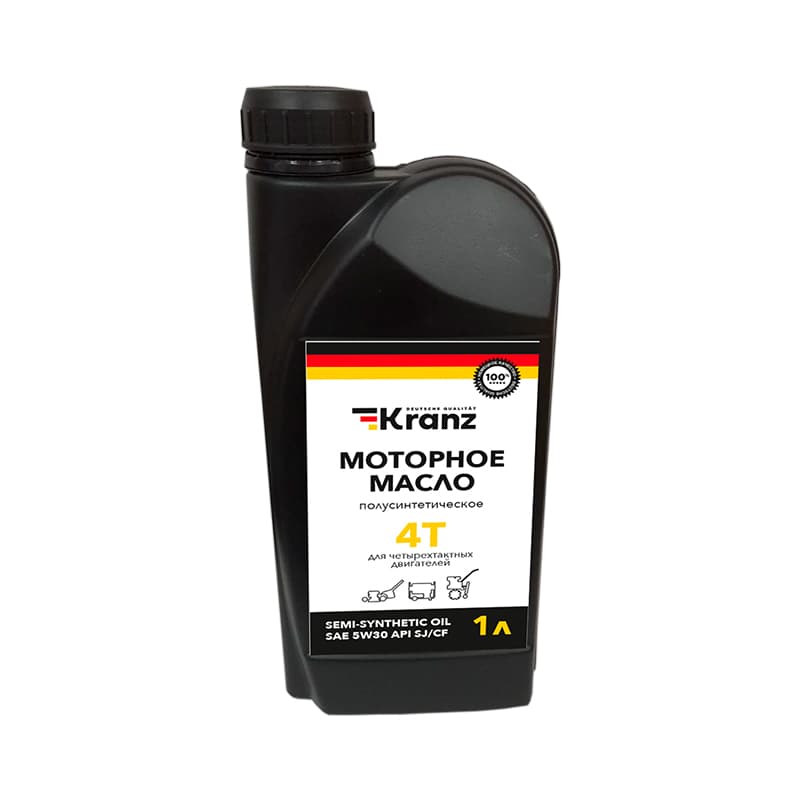 Масло моторное  полусинтетическое для 4-хтактных двигателей SAE 5W30, 1л