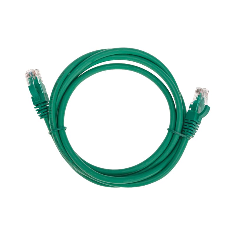 Патч-корд U/UTP CAT 6, RJ45-RJ45, 26AWG, LSZH, зеленый, 1.5м,