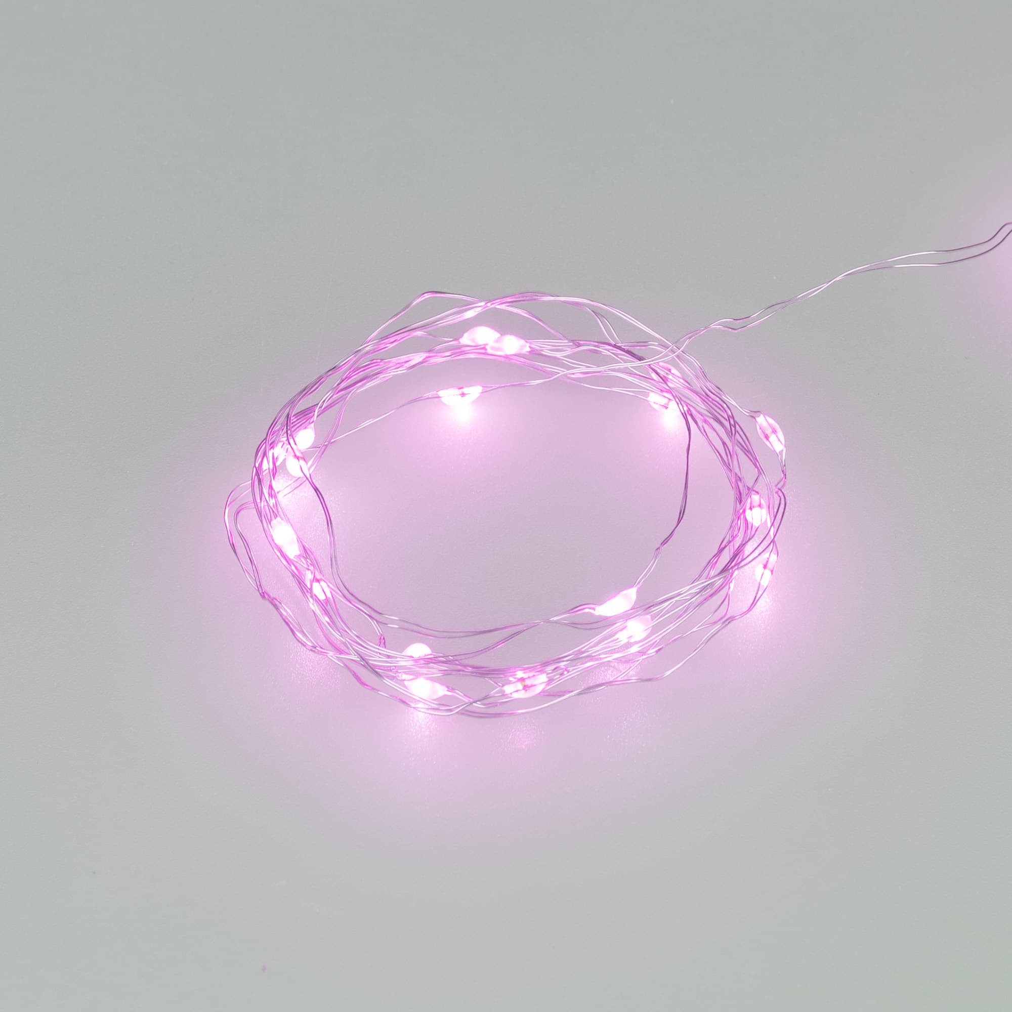Гирлянда светодиодная ARD-DEW-HOME-2000-CLEAR-20LED-STD Purple 1.5V, Battery Pack, Cork Ardecoled, IP20